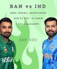 Bangladesh VS India Live Match